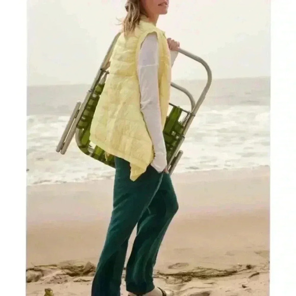 Free People Movement Piper Packable Vest in Acid Lime LIKE NEW - Picture 8 of 8
